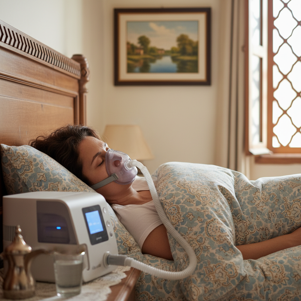 صورة توضيحية لمقال دليل شامل حول قناع AirFit N20: الراحة والفعالية مع أجهزة السباب